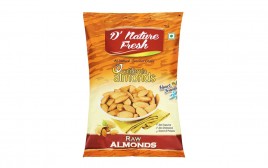 D'nature Fresh California Almonds   Pack  500 grams